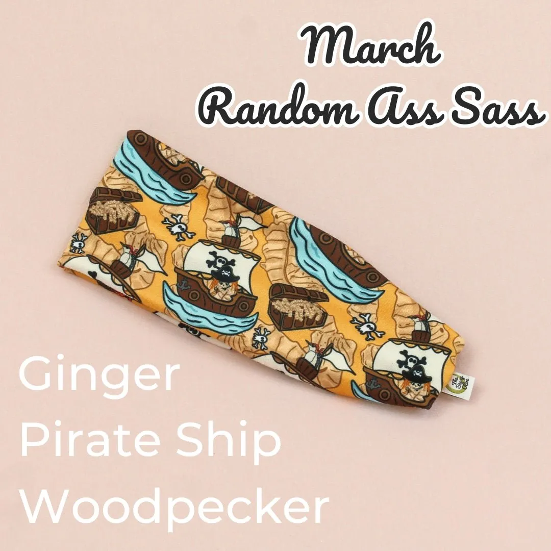 Ginger Pirate Ship Woodpecker Random Ass Stretch