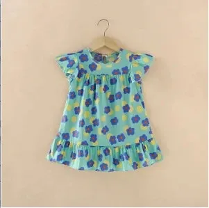 Girl Dresses Cotton Children clothing Summer Kids Clothes Dresses For Girls Party Princess Fashion Outfit cartoon Beach Dress