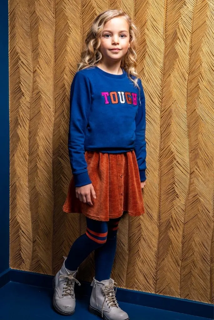 Girls Blue Tights