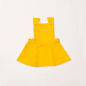 Gold Woodland Adventure Pinafore Dress