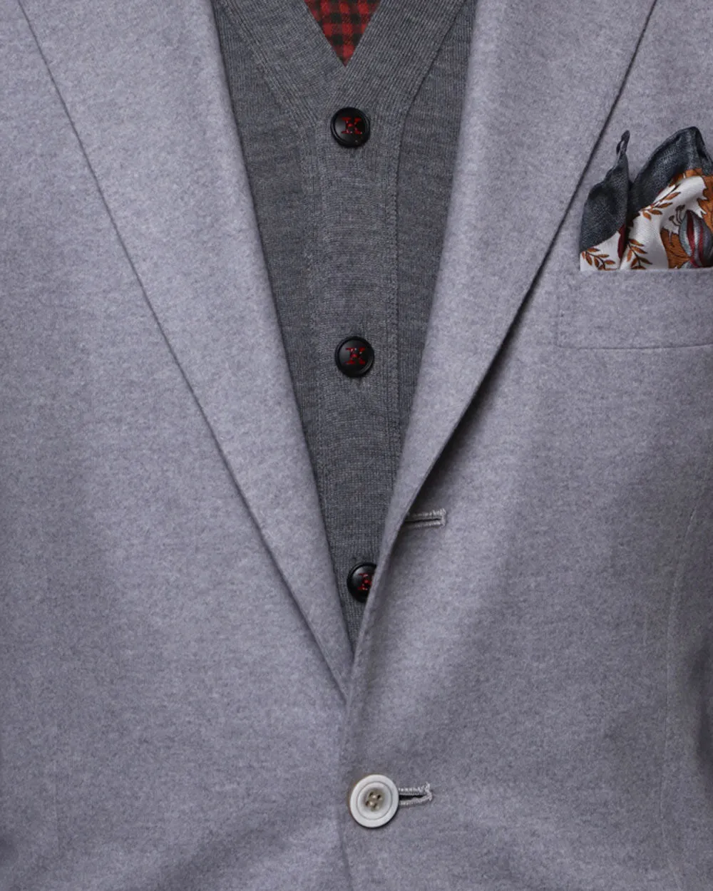 Grey Jersey Stretch Sportcoat