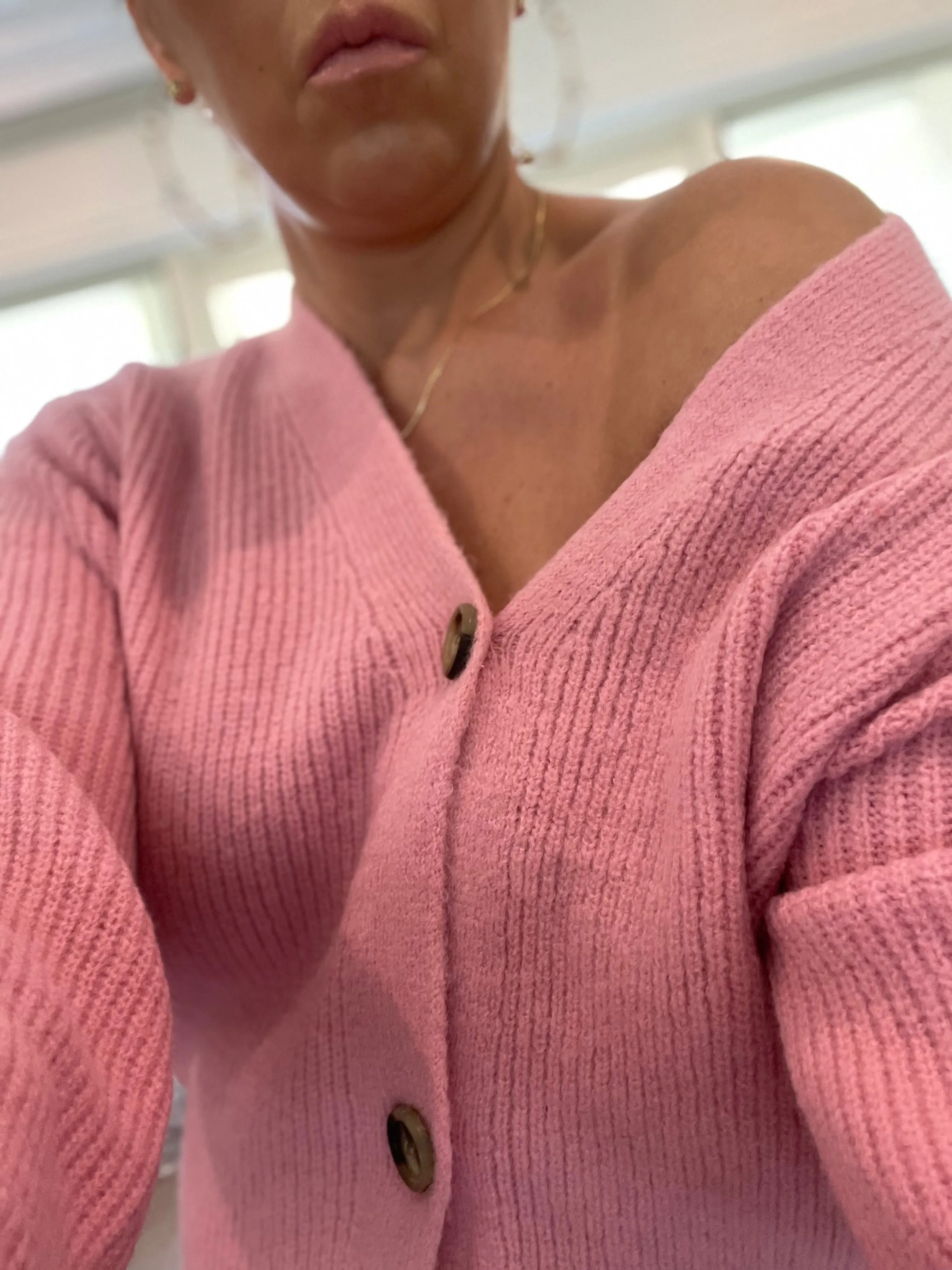 Hannah Crop Knit Cardigan