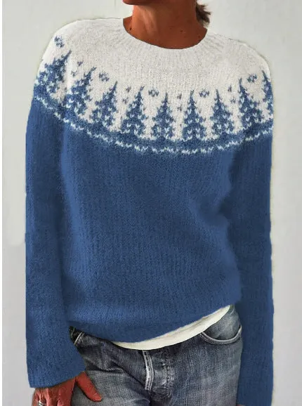 Hannah – Retro Winter Sweater