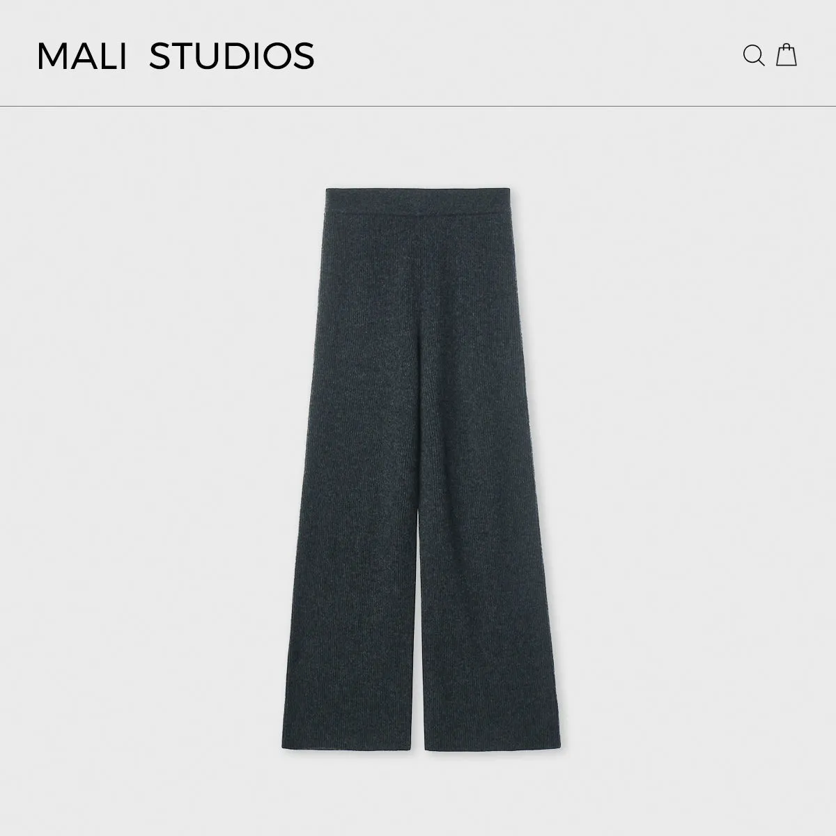 High-Weight Knit Suit