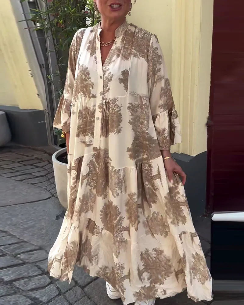 Honey - Flowing Long Dress