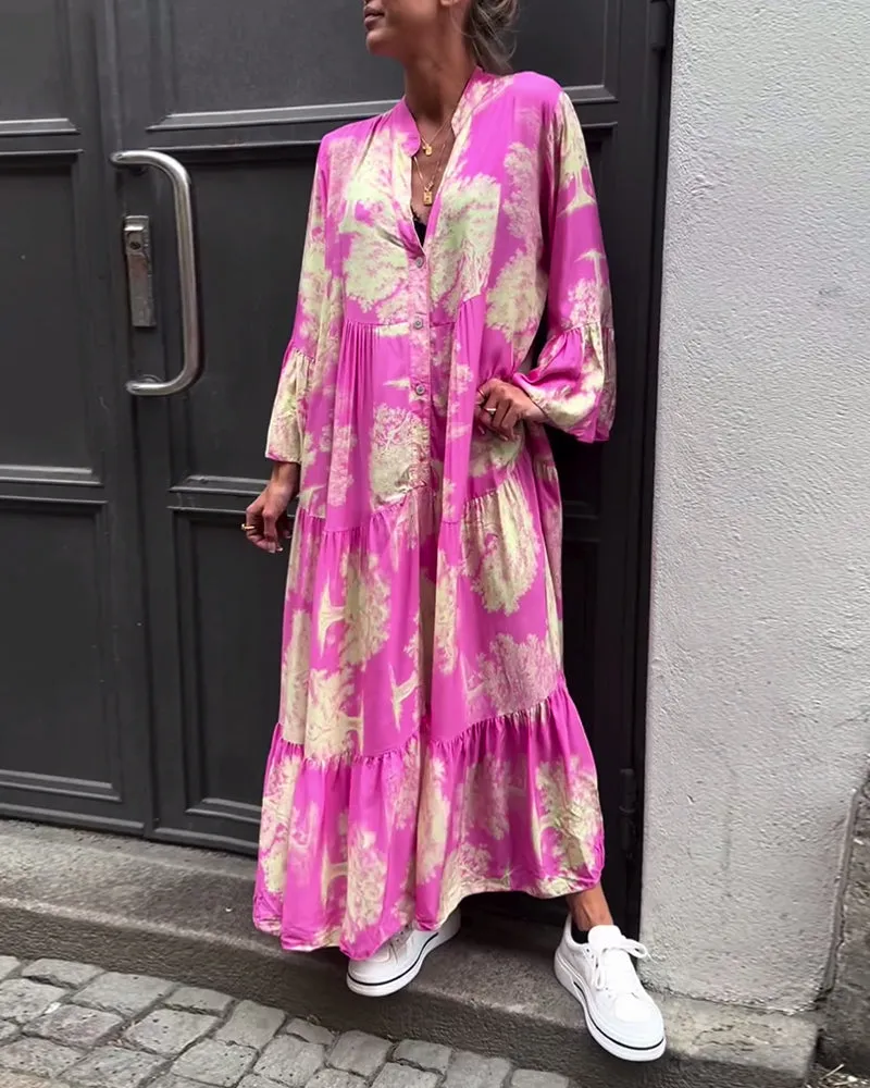 Honey - Flowing Long Dress