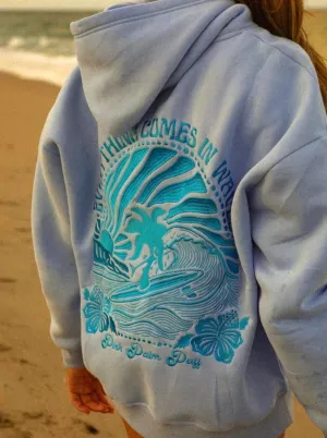 Hoodie Oversize avec Motif Original au Dos pour Femmes Tendances