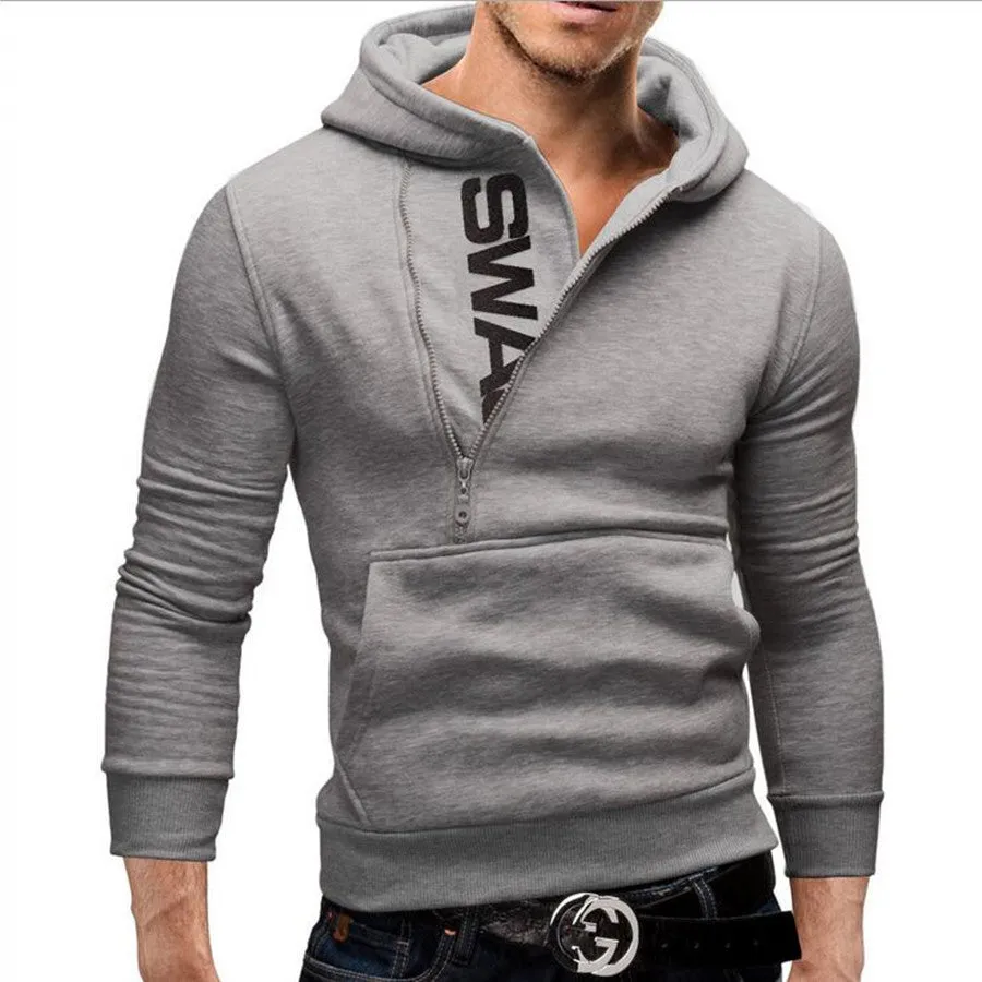 Hoodies And Sweatshirt Men Long Sleeve Solid Turtleneck Fashion Slim Men Sweatshirts