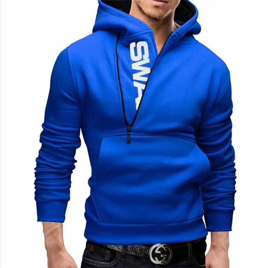 Hoodies And Sweatshirt Men Long Sleeve Solid Turtleneck Fashion Slim Men Sweatshirts