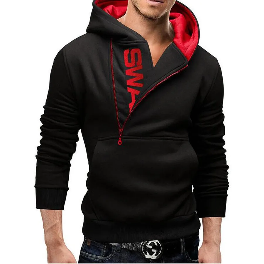 Hoodies And Sweatshirt Men Long Sleeve Solid Turtleneck Fashion Slim Men Sweatshirts