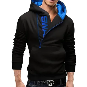 Hoodies And Sweatshirt Men Long Sleeve Solid Turtleneck Fashion Slim Men Sweatshirts