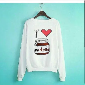 I love Nutella Sweatshirt