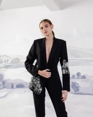 Imperium Elegance Overlap Blazer