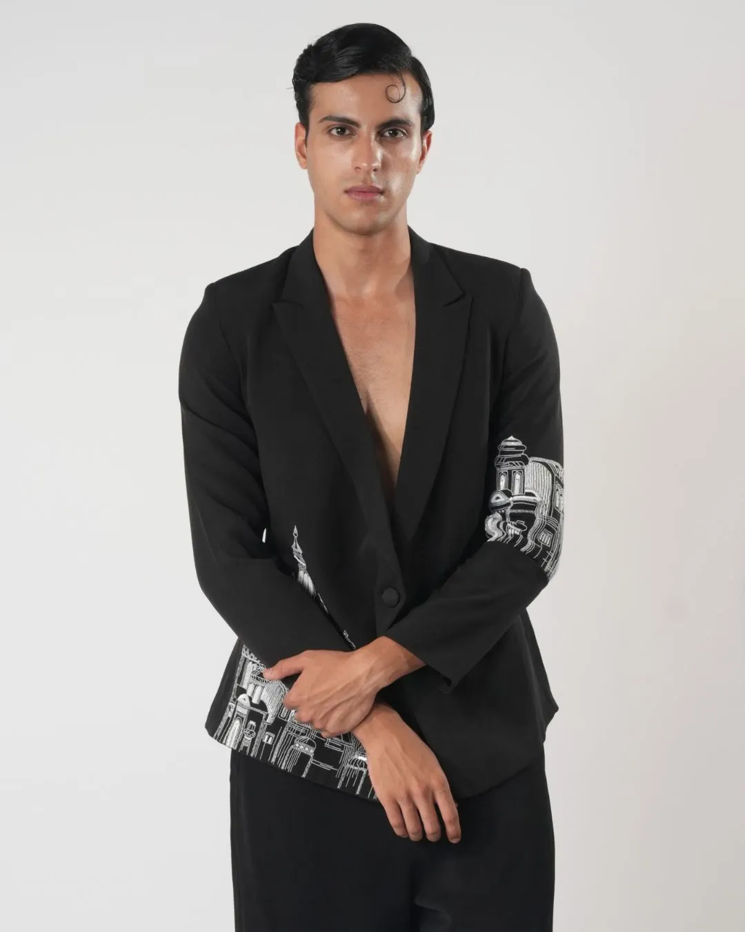 Imperium Elegance Overlap Blazer