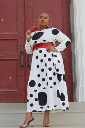It's The Dots For Me Maxi Dress