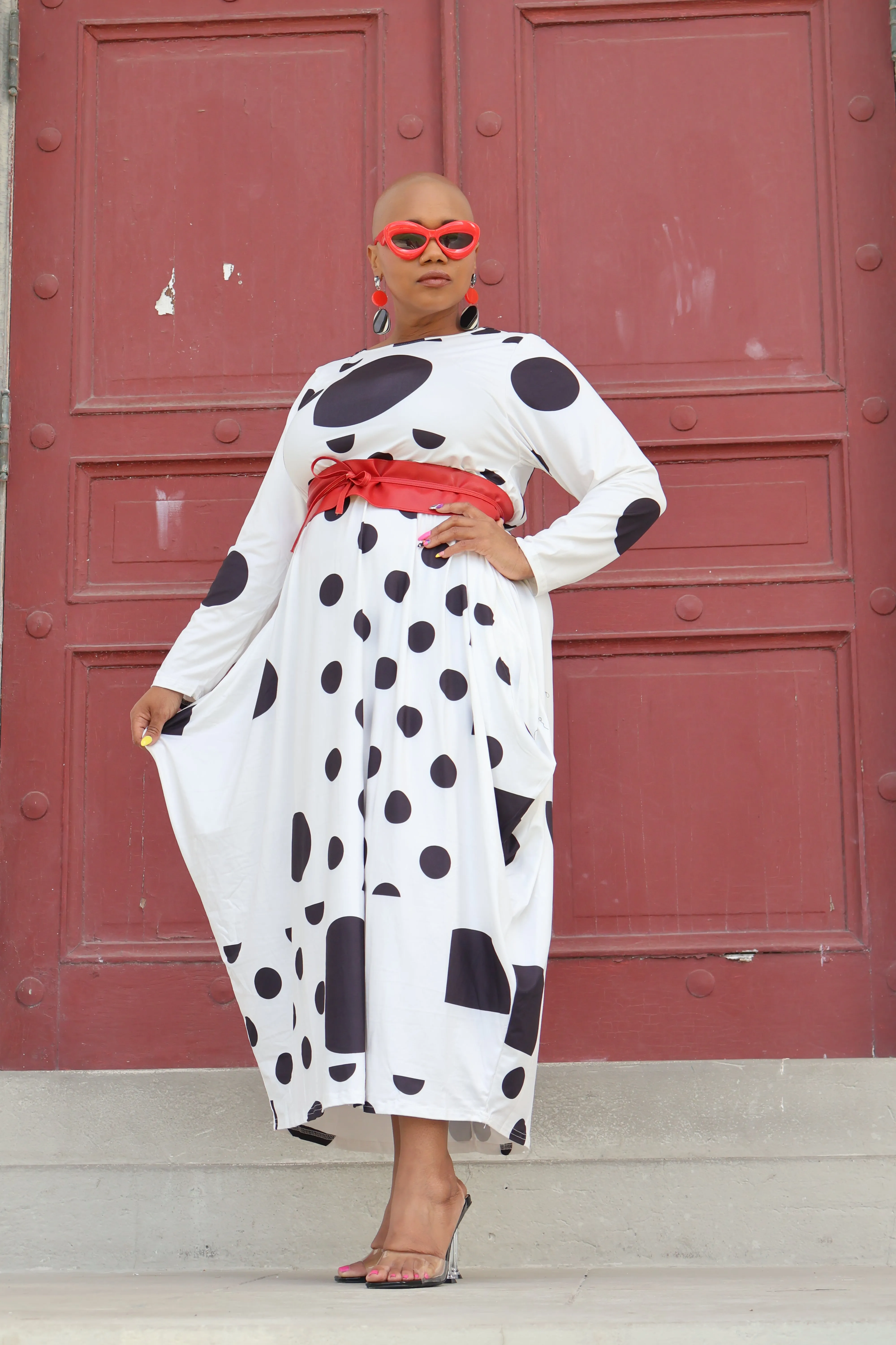 It's The Dots For Me Maxi Dress