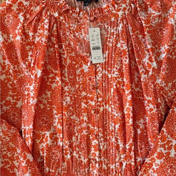 J. Crew Ruffle-Collar Mini Dress in Cotton Poplin Floral Bouquet
