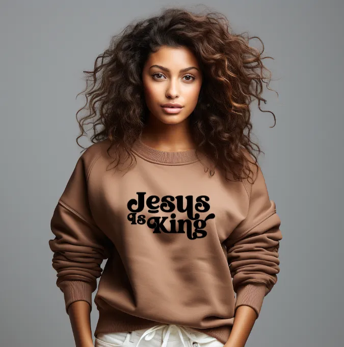 Jesus is King Sweatshirt
