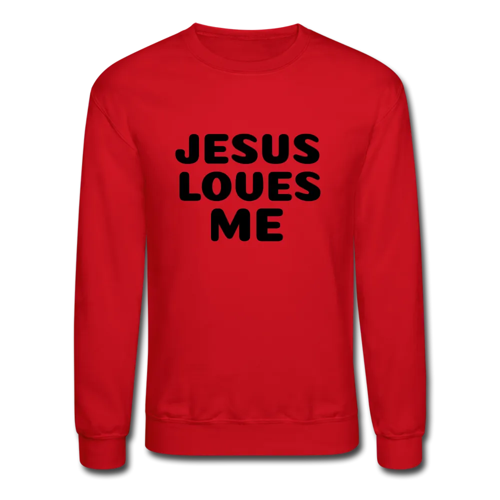 Jesus' love on a Crewneck Sweatshirt