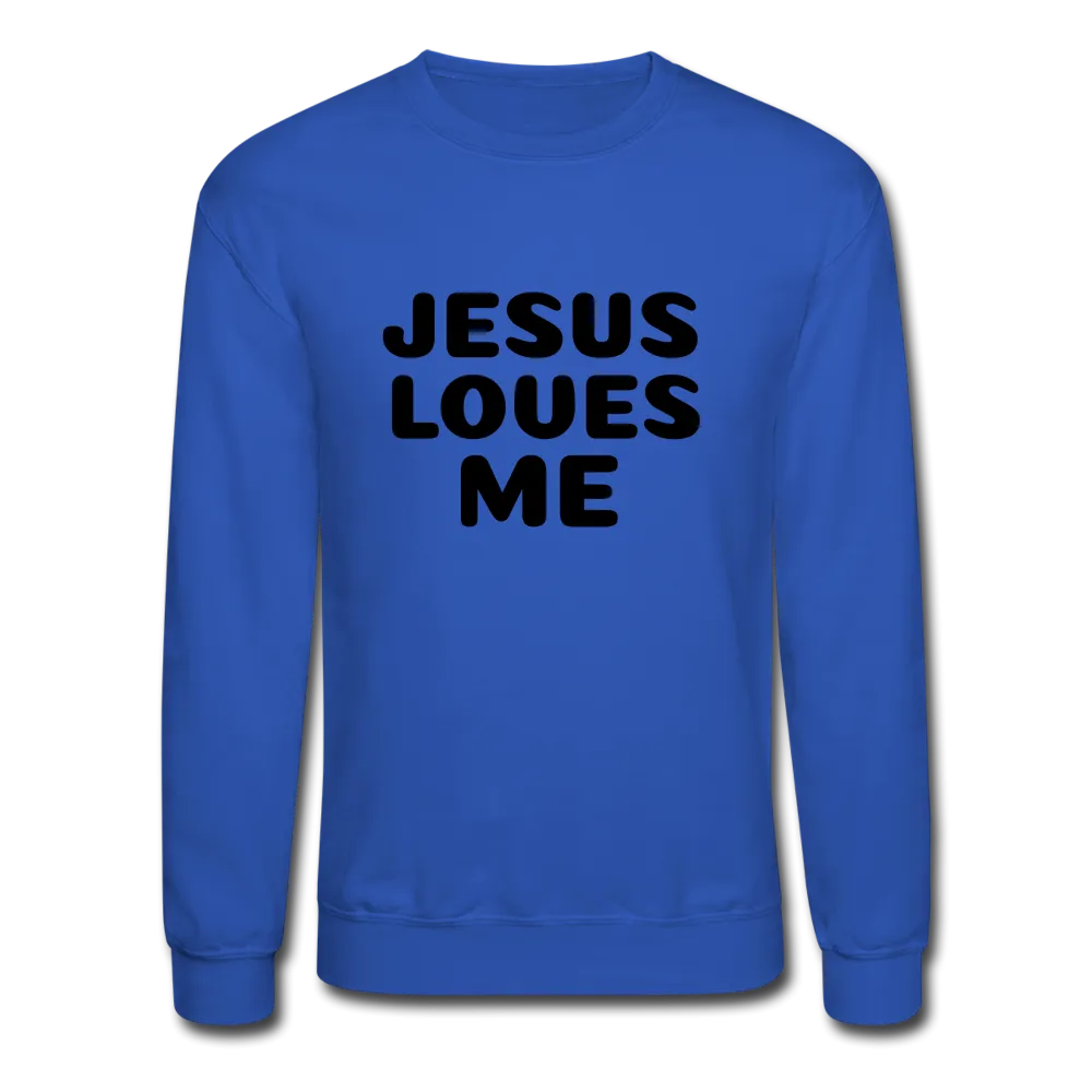 Jesus' love on a Crewneck Sweatshirt