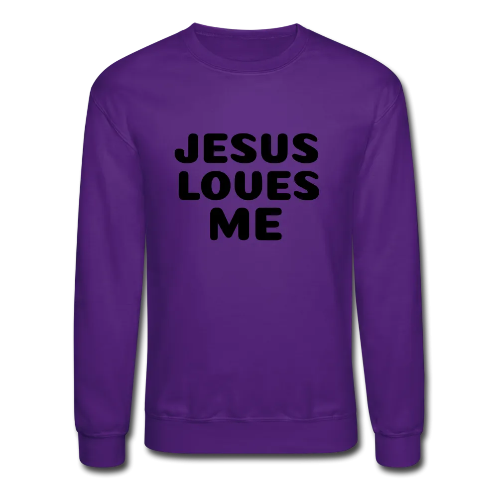 Jesus' love on a Crewneck Sweatshirt