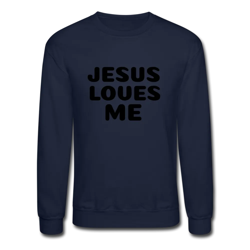 Jesus' love on a Crewneck Sweatshirt