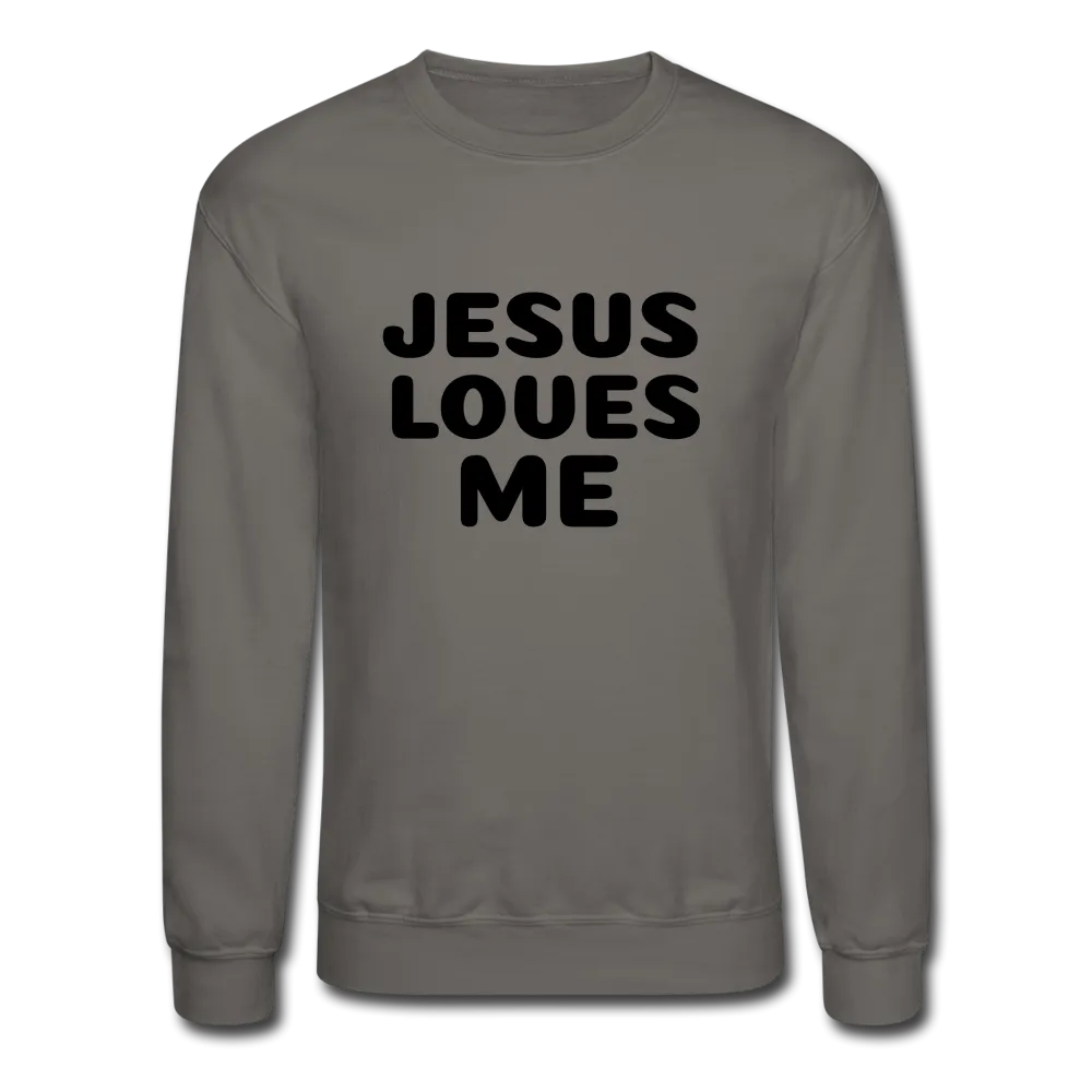 Jesus' love on a Crewneck Sweatshirt