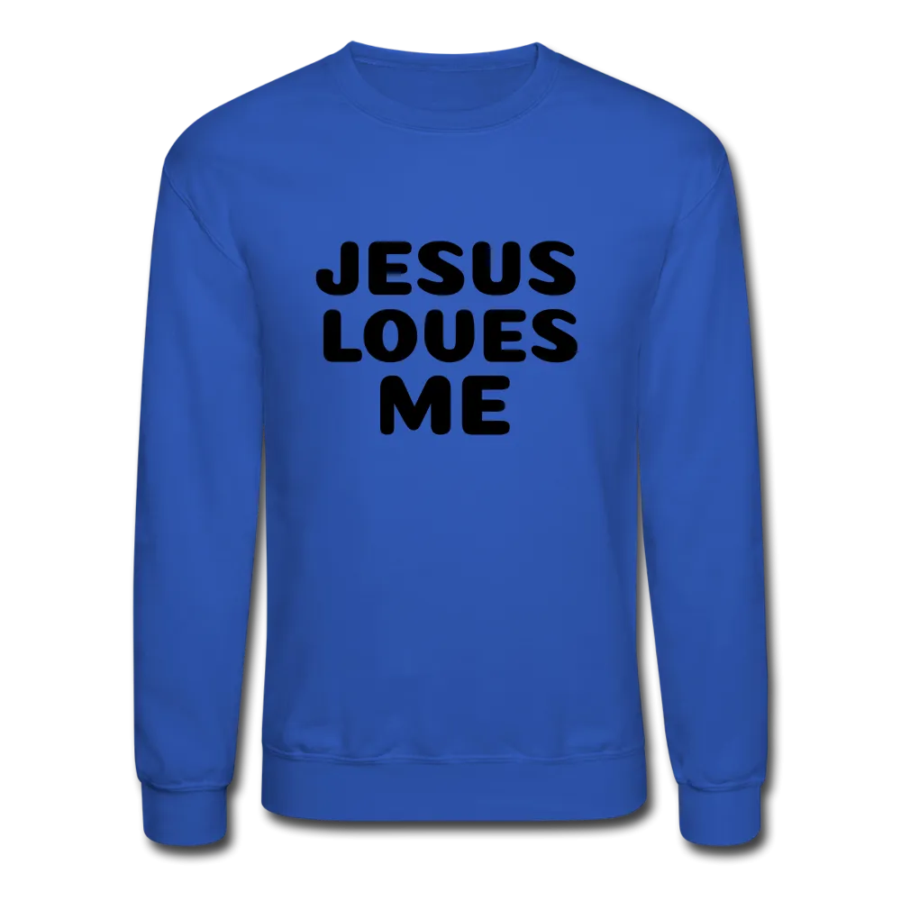 Jesus' love on a Crewneck Sweatshirt