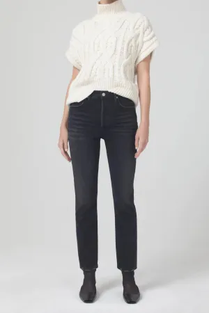Jolene High Rise Vintage Slim 30" in Stormy