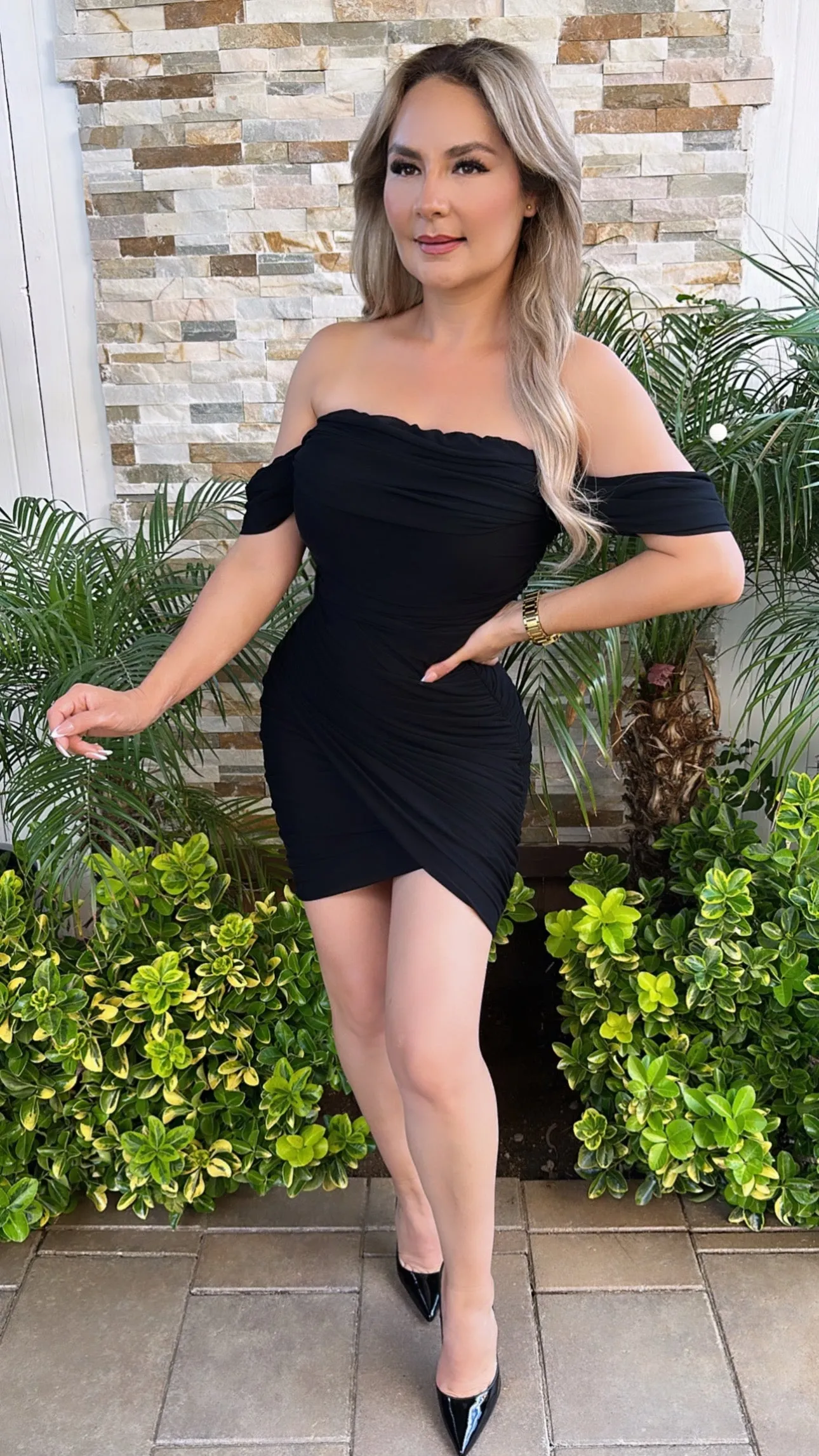 KAIA BLACK DRESS