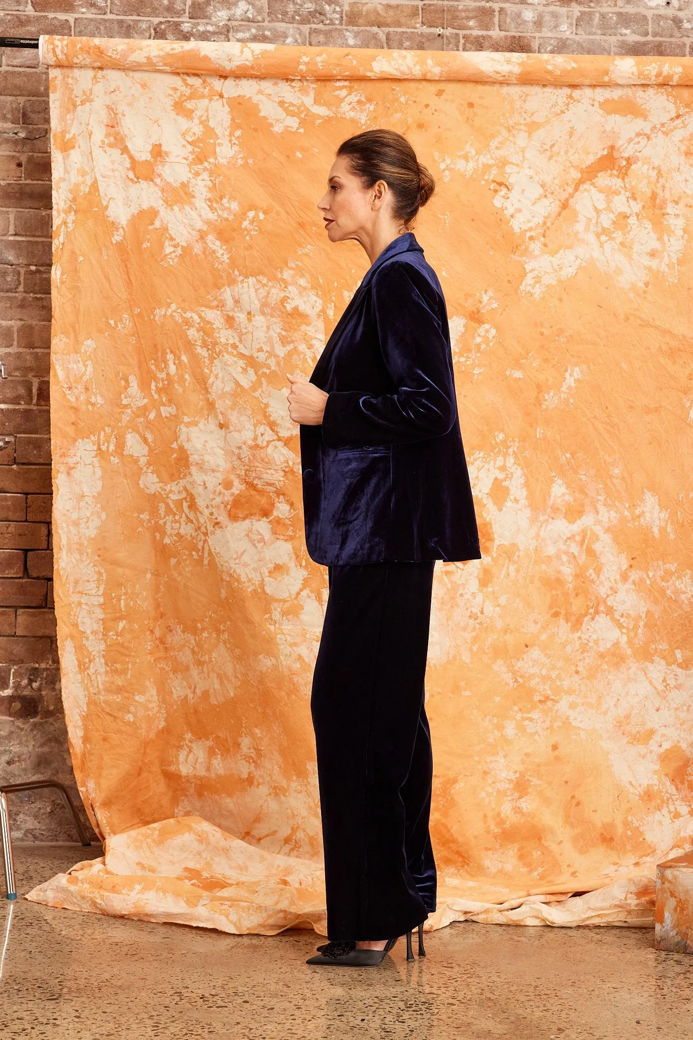 Kamare - Surry Velvet Jacket Navy