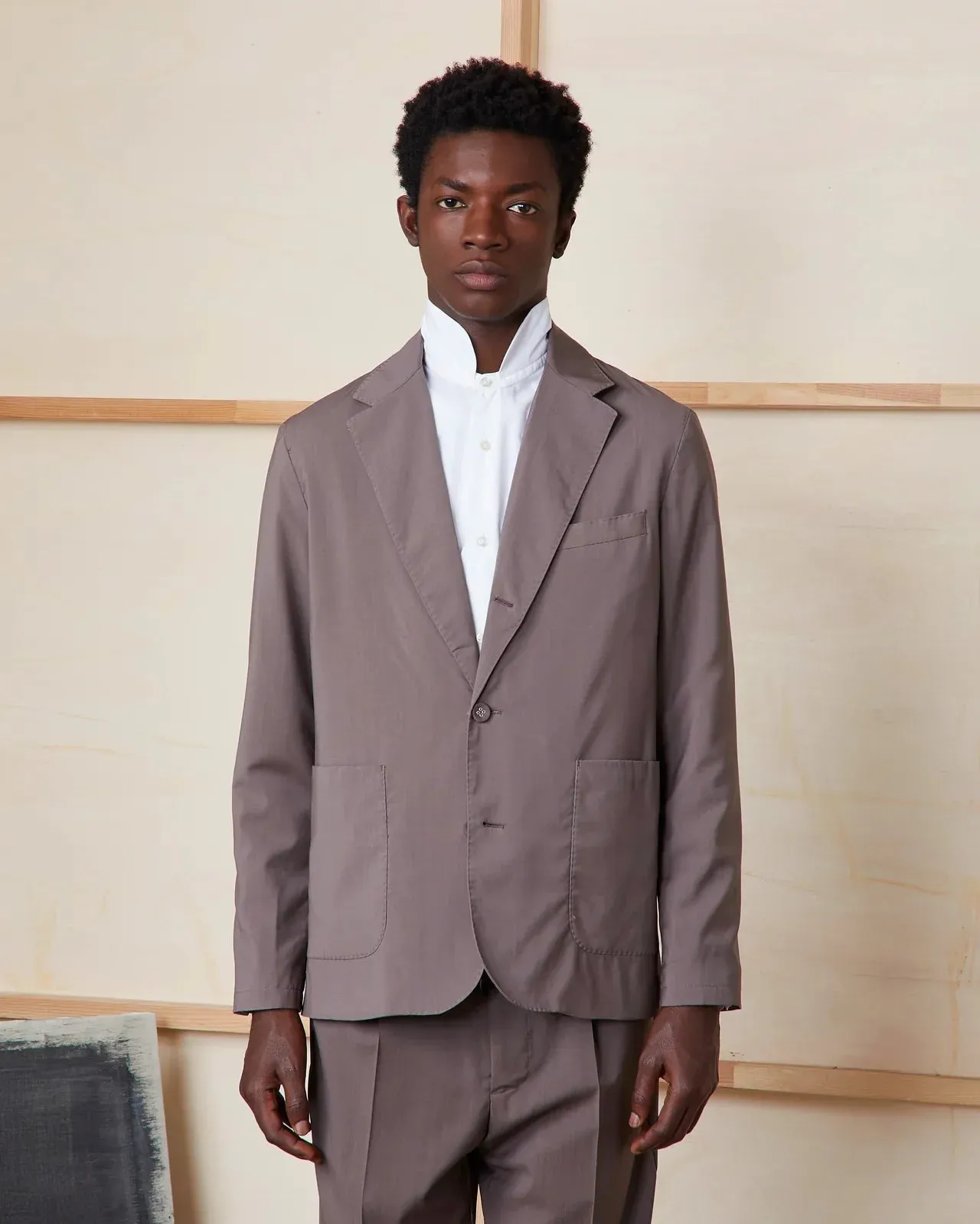 Keanu Jacket Dark Clay
