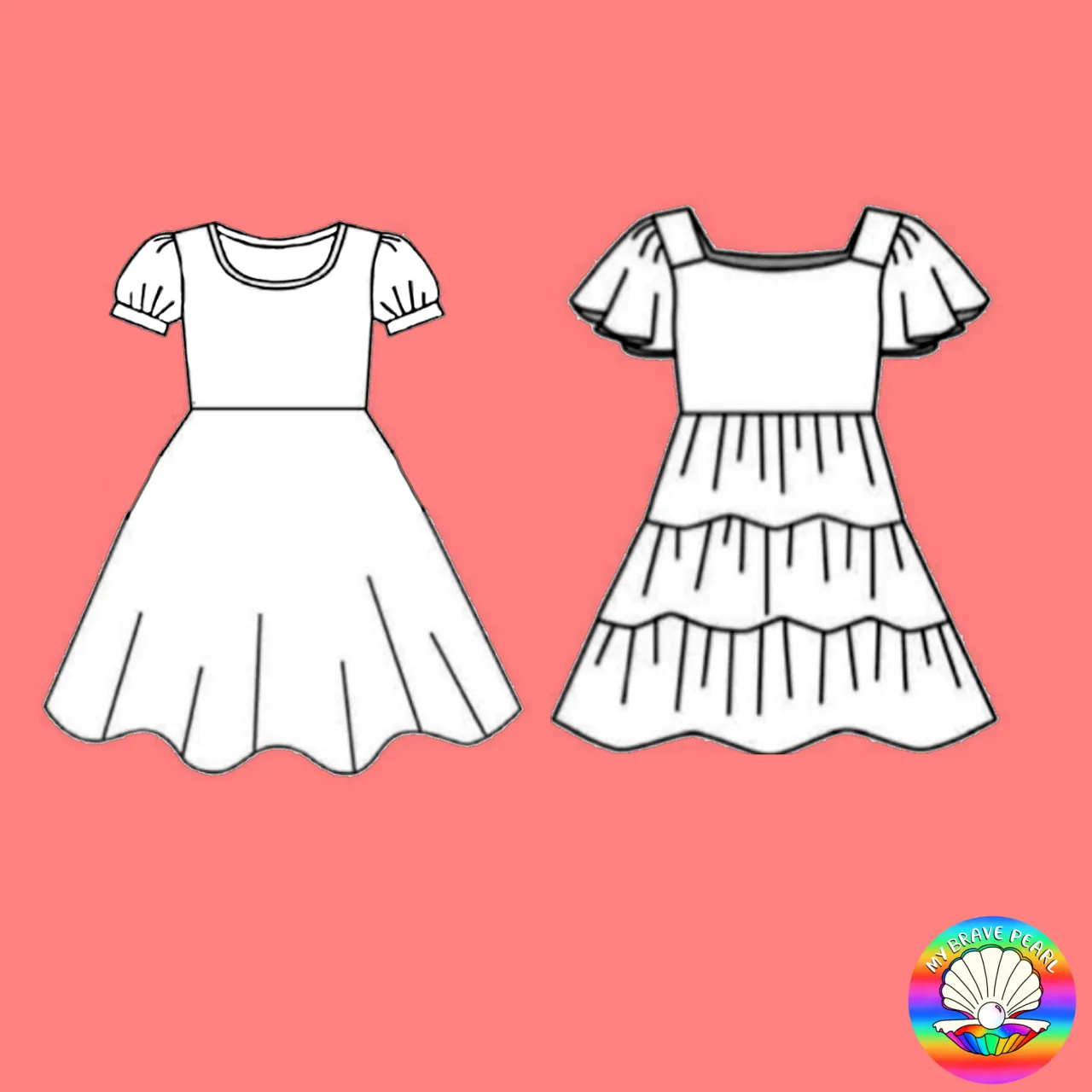 Kids Short Sleeve Does It All Dress