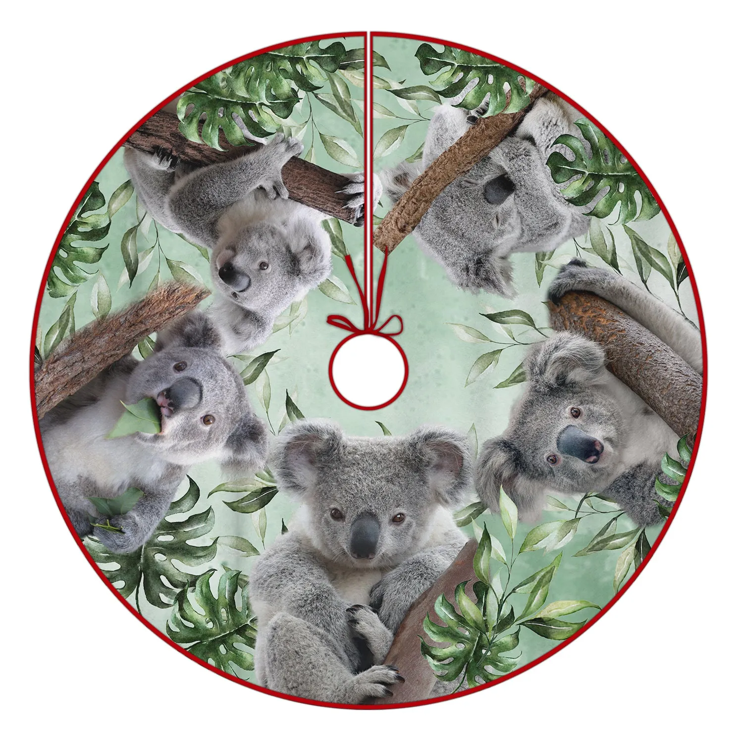Koala Christmas Tree Skirt - Fuly27