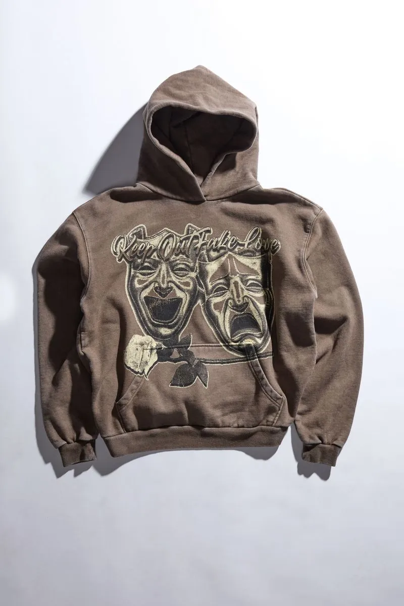 KOFL LAUGH LAST - BROWN - HOODIE