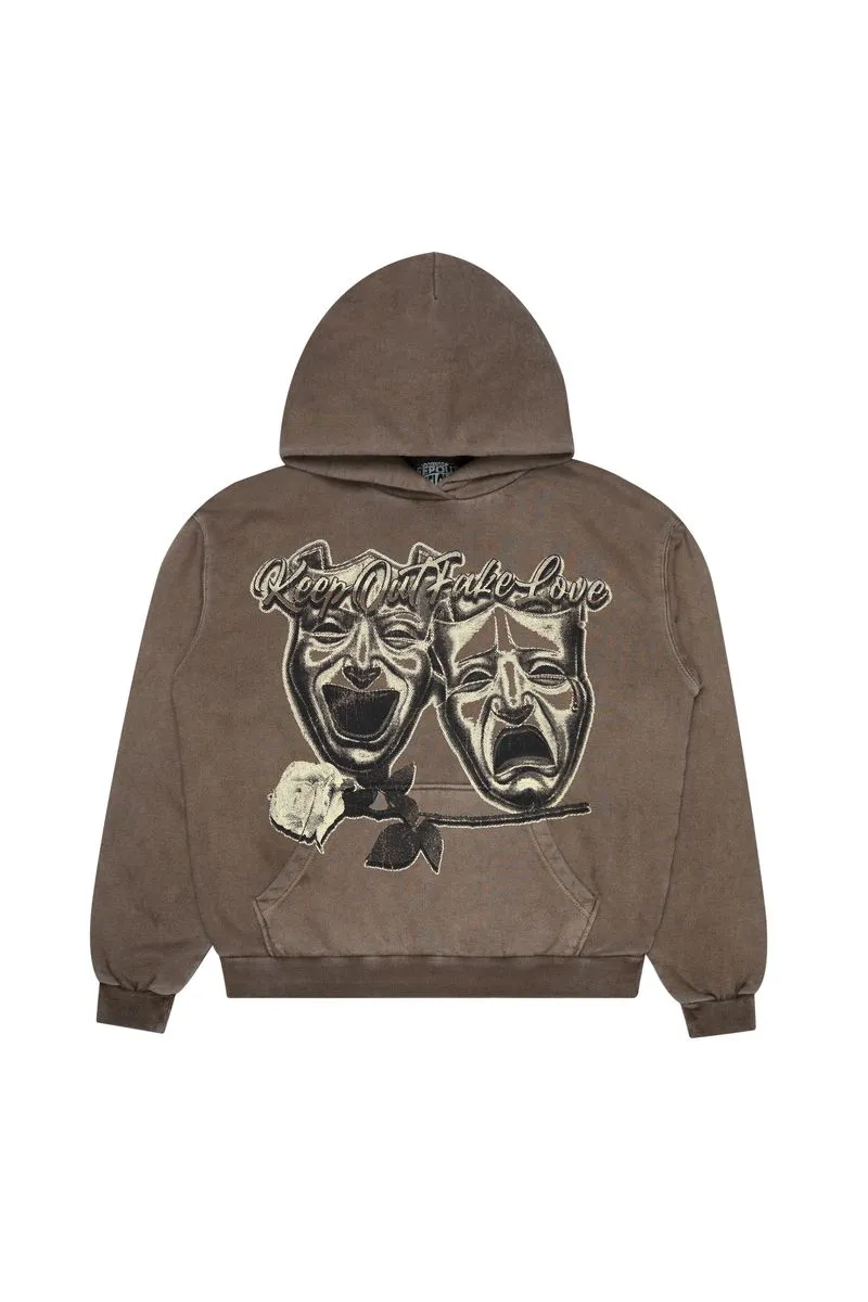 KOFL LAUGH LAST - BROWN - HOODIE