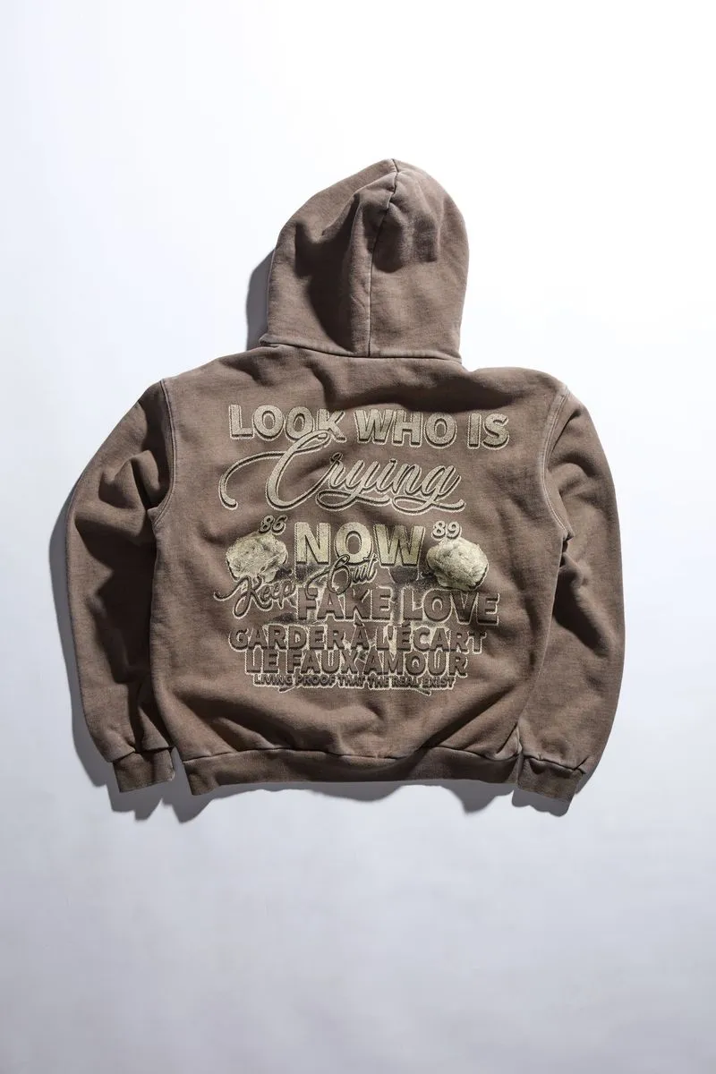 KOFL LAUGH LAST - BROWN - HOODIE