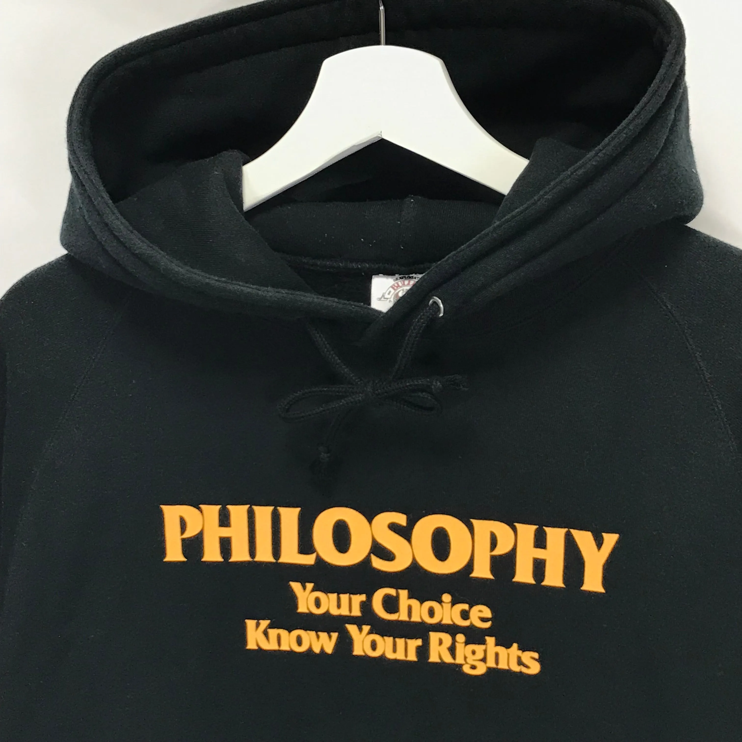 [L] WTaps Philosophy Store Limited Pullover Hoodie Sweatshirt Black