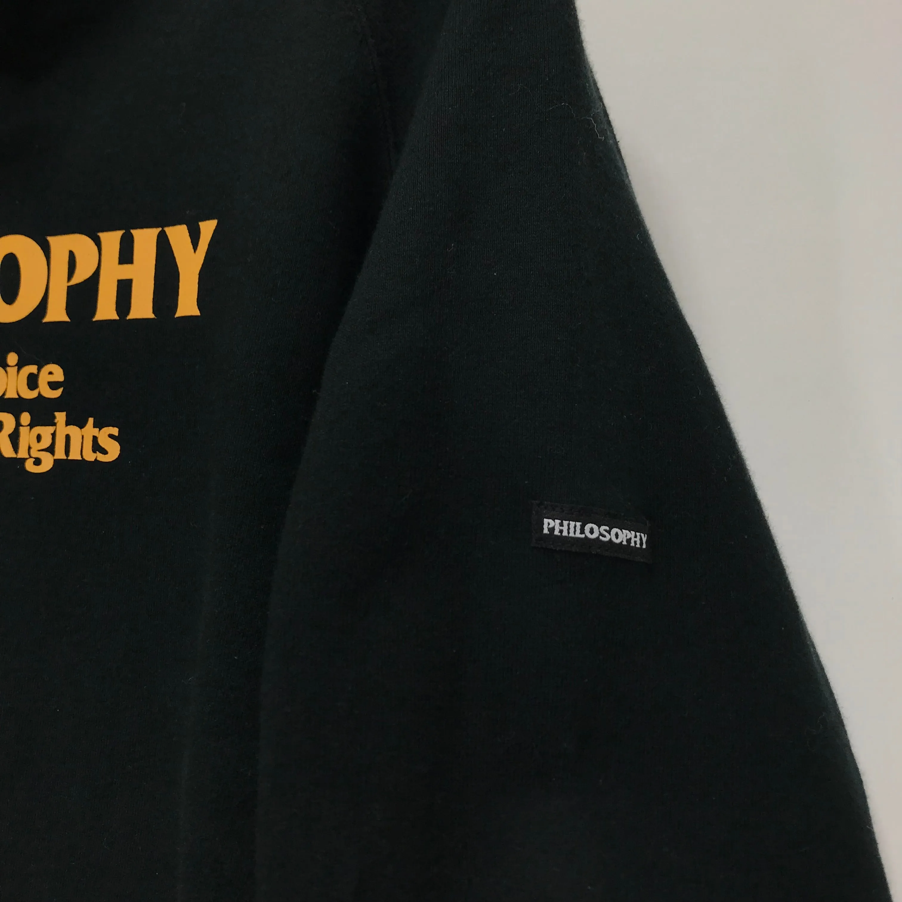[L] WTaps Philosophy Store Limited Pullover Hoodie Sweatshirt Black