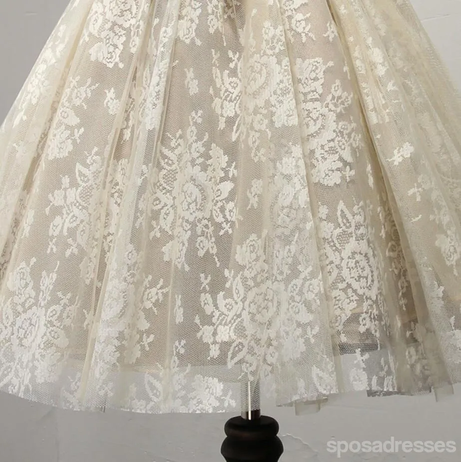 Lace Sexy See Through Homecoming Prom Dresses, Affordable Corset Back Short Party Prom Dresses, Perfect Homecoming Dresses, CM238