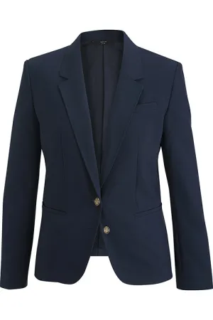 Ladies' Essential Hopsack Blazer - Navy