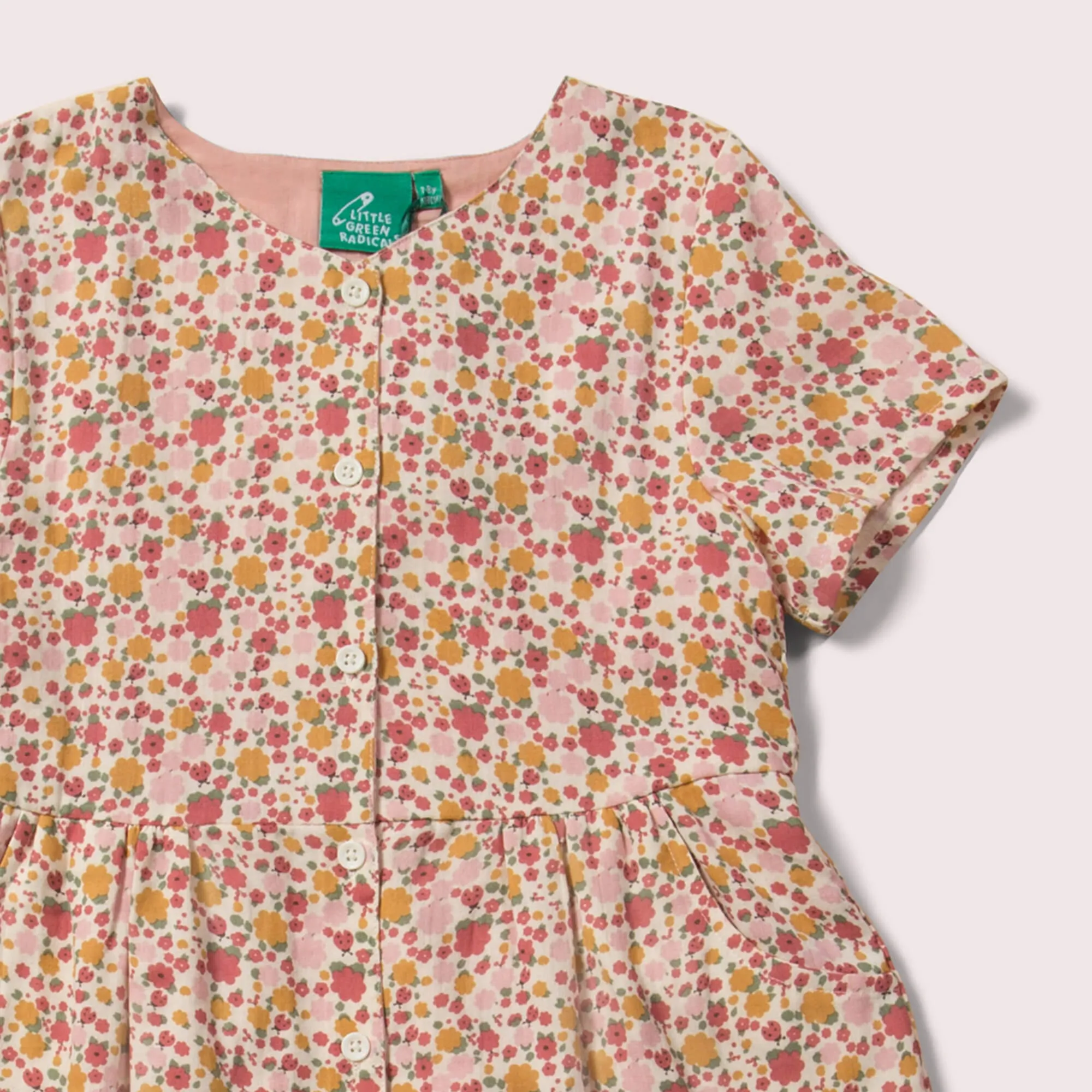 Ladybird Days Organic Button Through Dress