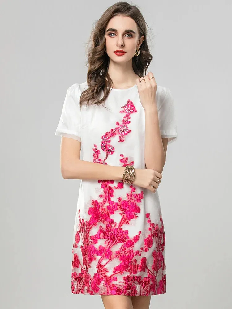 Layla Jacquard Dress