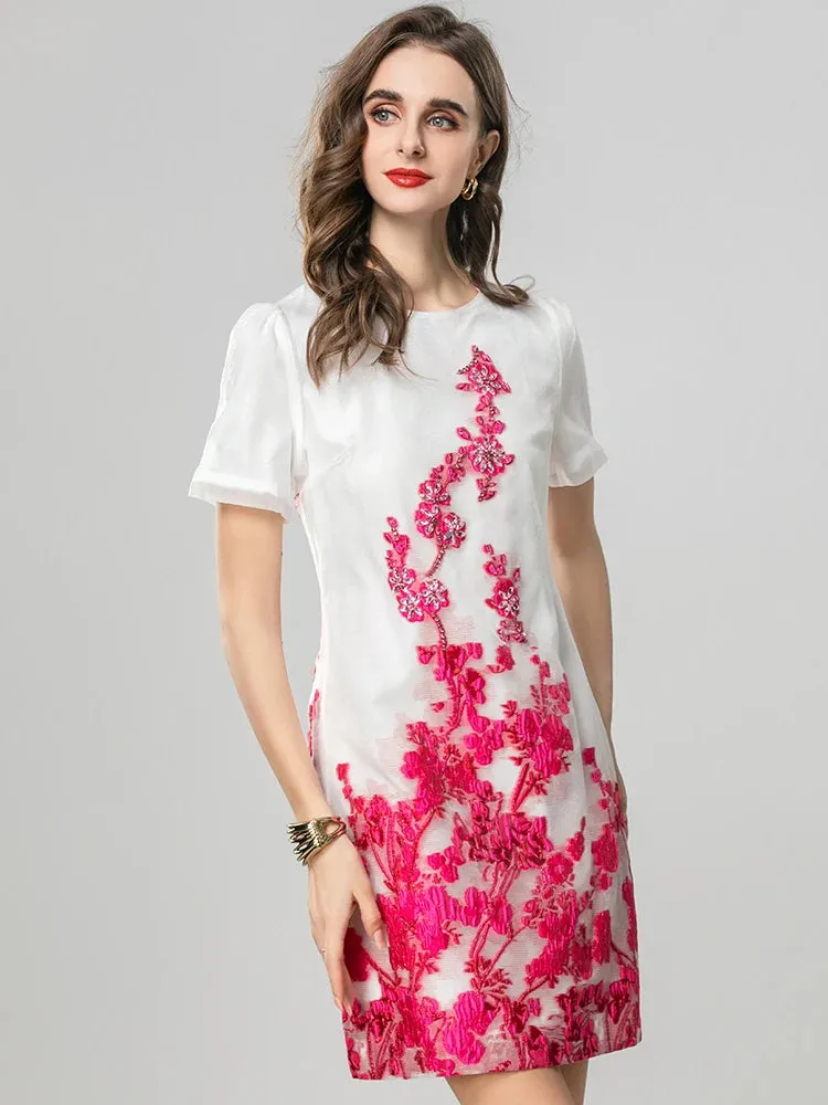 Layla Jacquard Dress