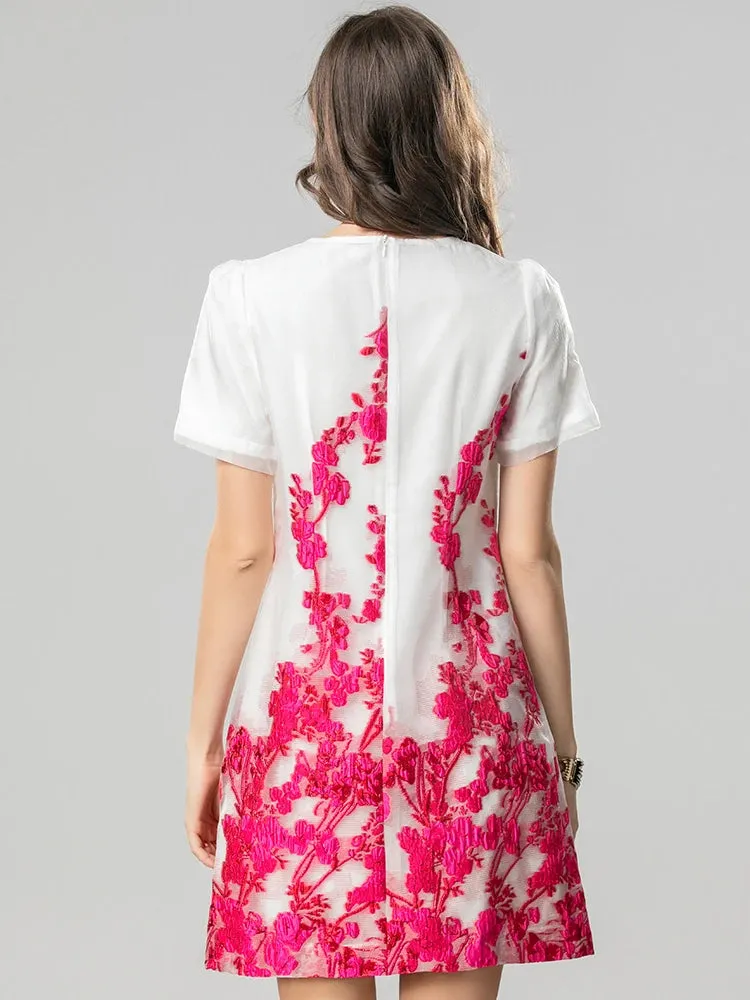 Layla Jacquard Dress