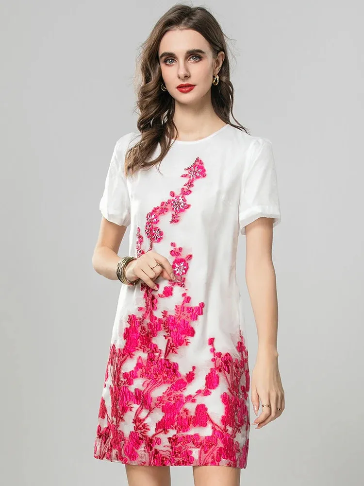 Layla Jacquard Dress