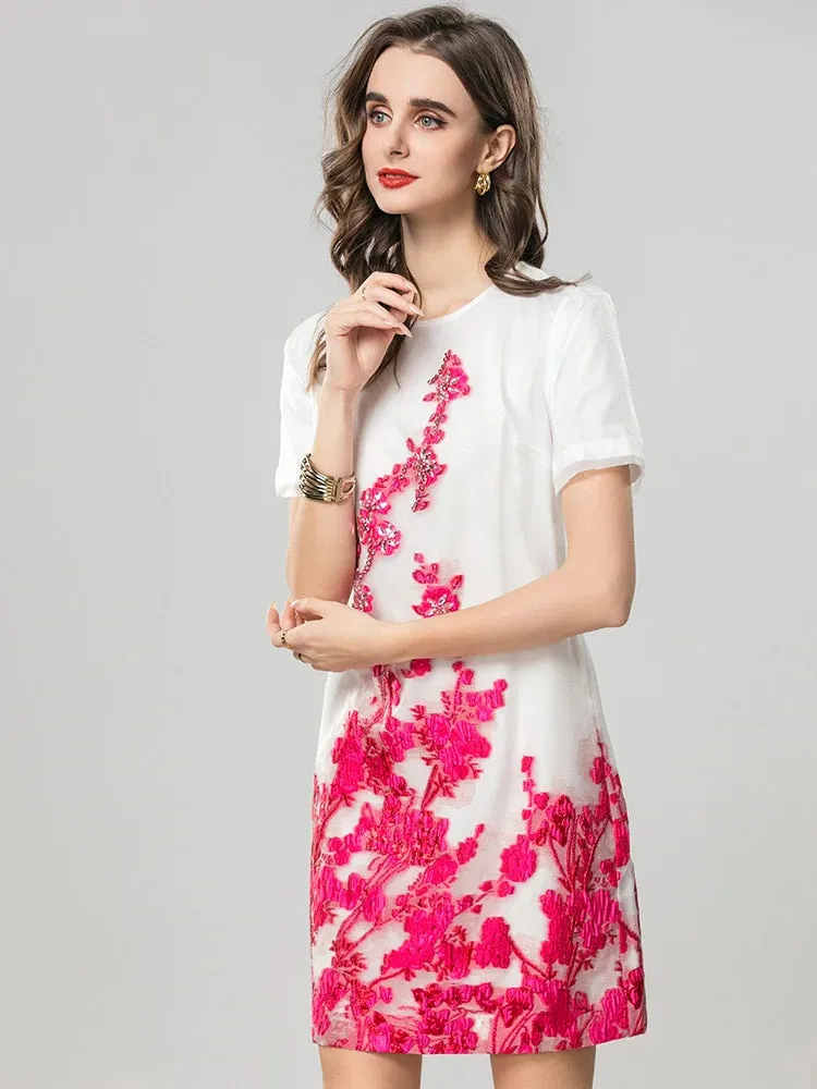 Layla Jacquard Dress