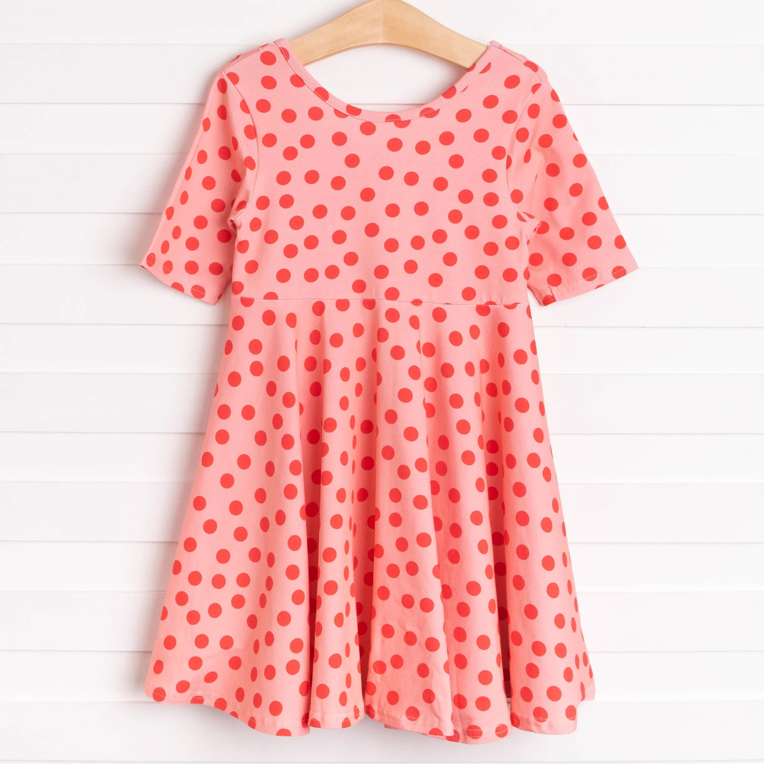 Leah Dress, Red Dots