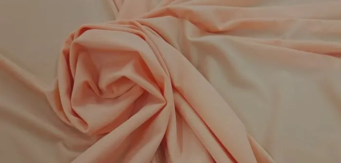 Lightweight Polyester Knit Peach