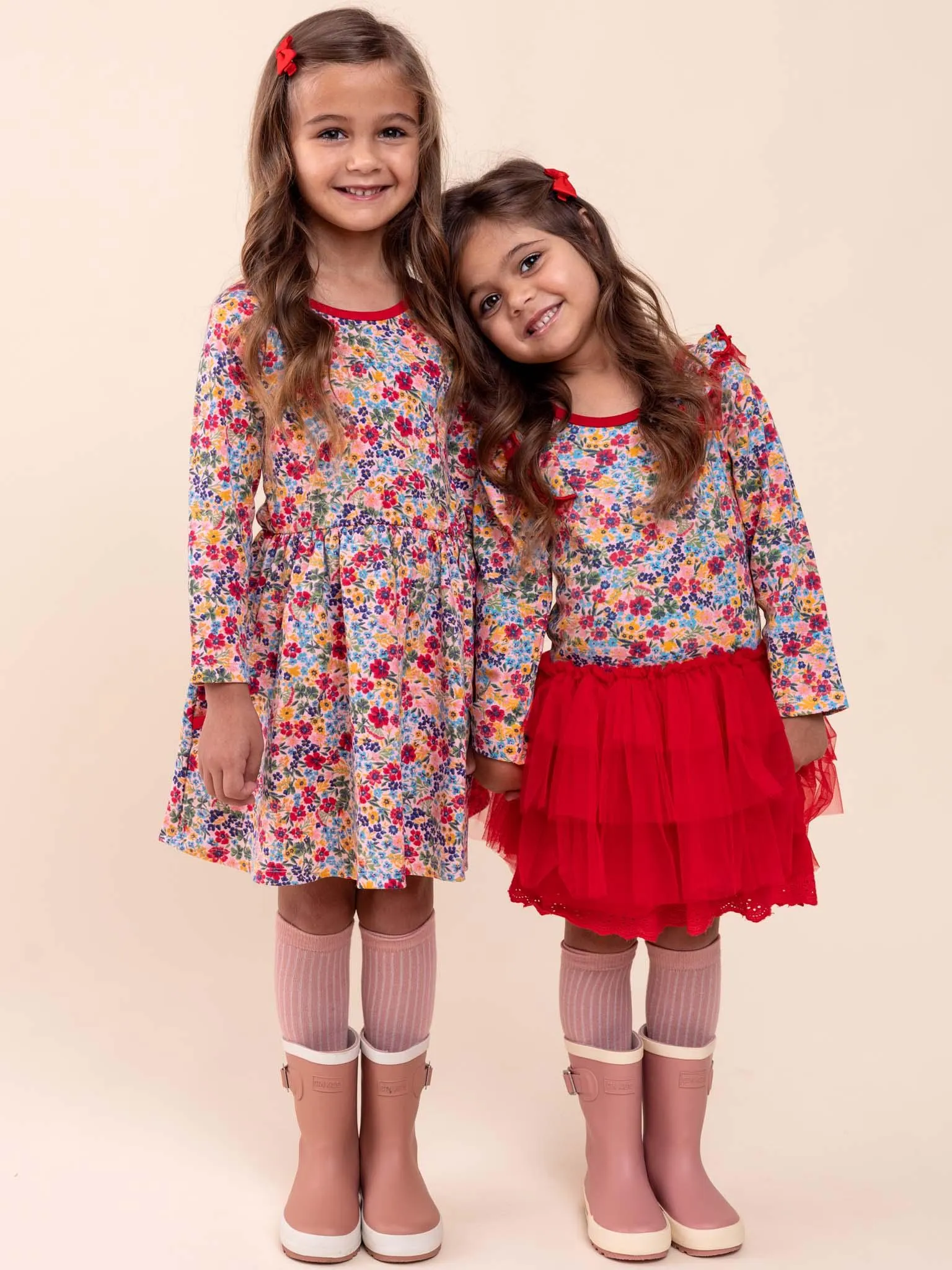 Lou Lou Pink Forest Flower Dress